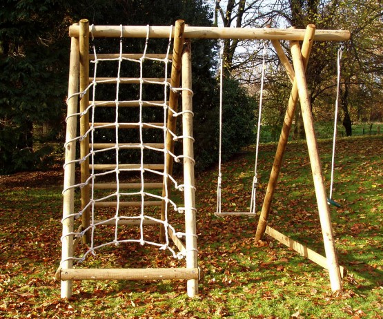 Single Swing Frame with Net Frame and Extension