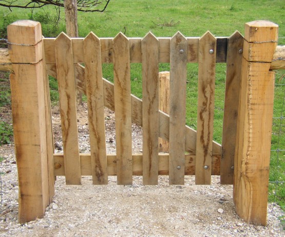 Timber gate for schools