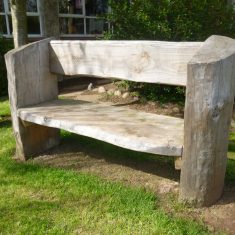 Rustic Log Bench for school playgrounds Rustic Log Bench for play parks