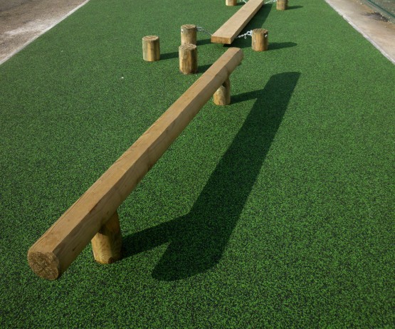 Wet Pour - bonded rubber for playgrounds