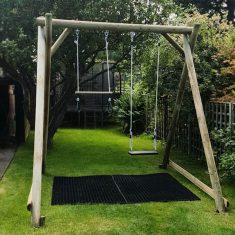 garden play product listing gallery image DFA Double Swing Frame