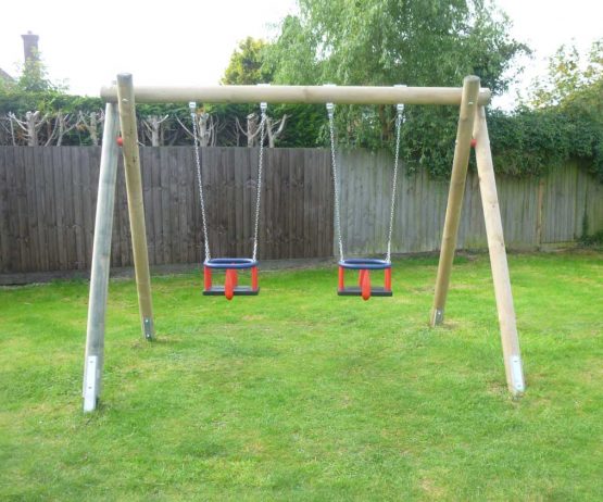 Commercial Play Junior double swings product listing image