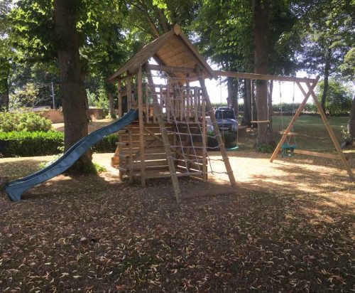 GPFNX garden play fort with net and extension product listing image