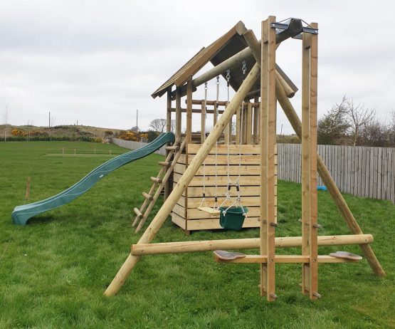 Garden Play Fort with extension GPFX