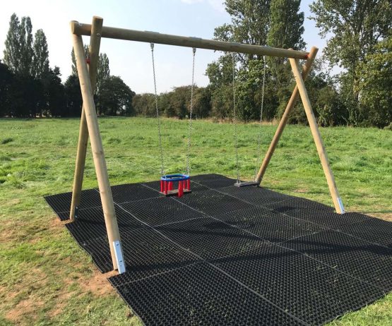 Grass Safety Mats for commercial swing parks Grass Safety Mats for schools